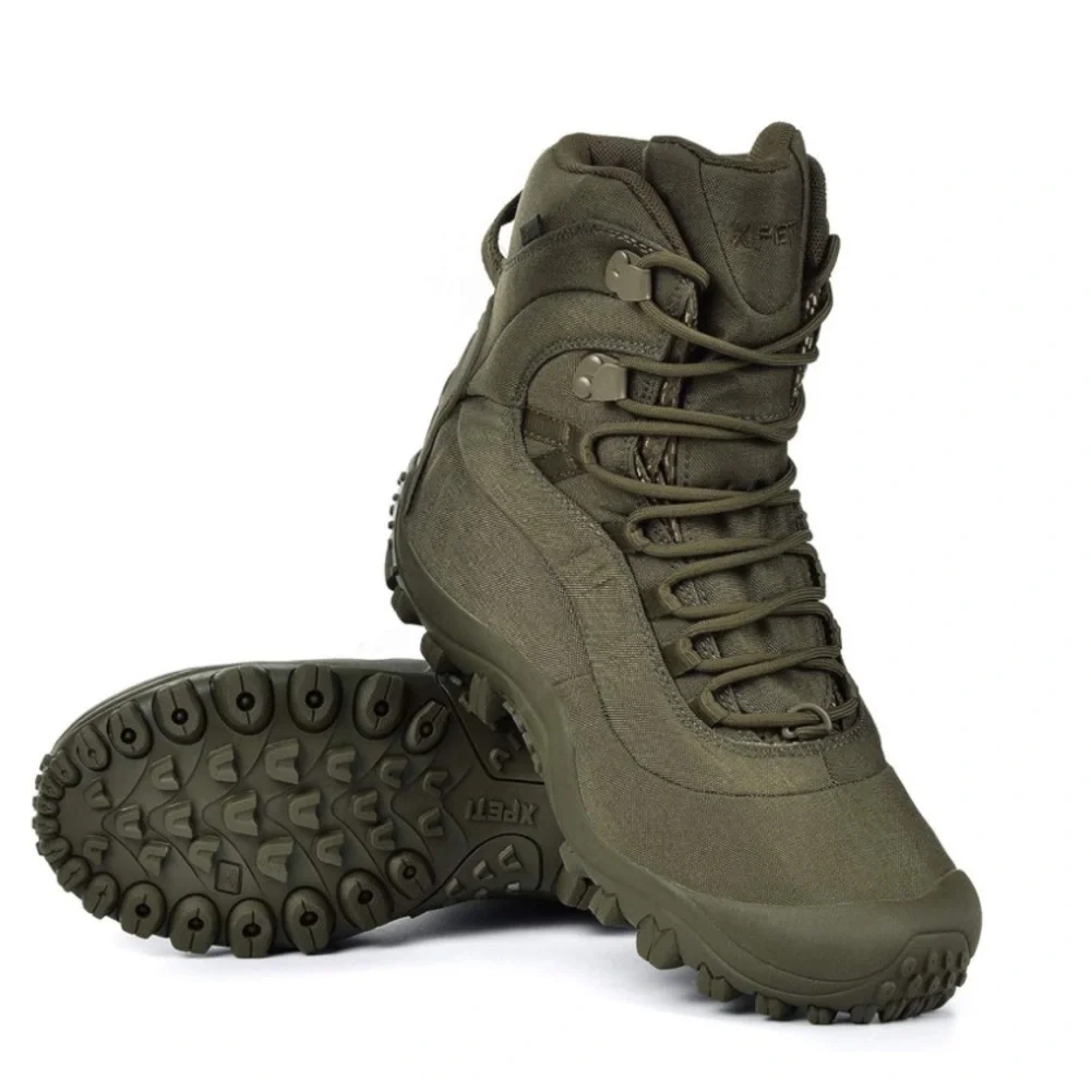 Men's Tactical Boots 8'' Mid Combat Boots Waterproof Military Boots